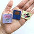 Intensely Distracted Woven Labels - Birth Month Series 4 | Variety Pack